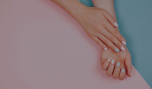 Wink and Wave Toronto Mobile Beauty Services Manicured Hands Hero Banner